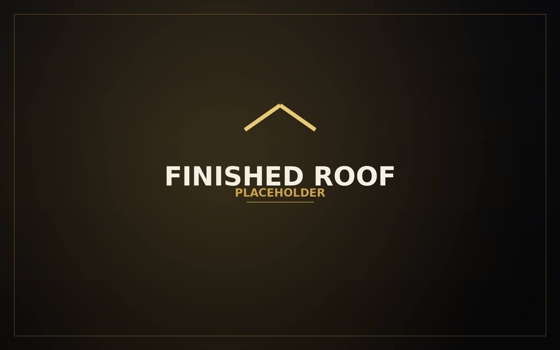 Finished roof by Picture Perfect Roofing