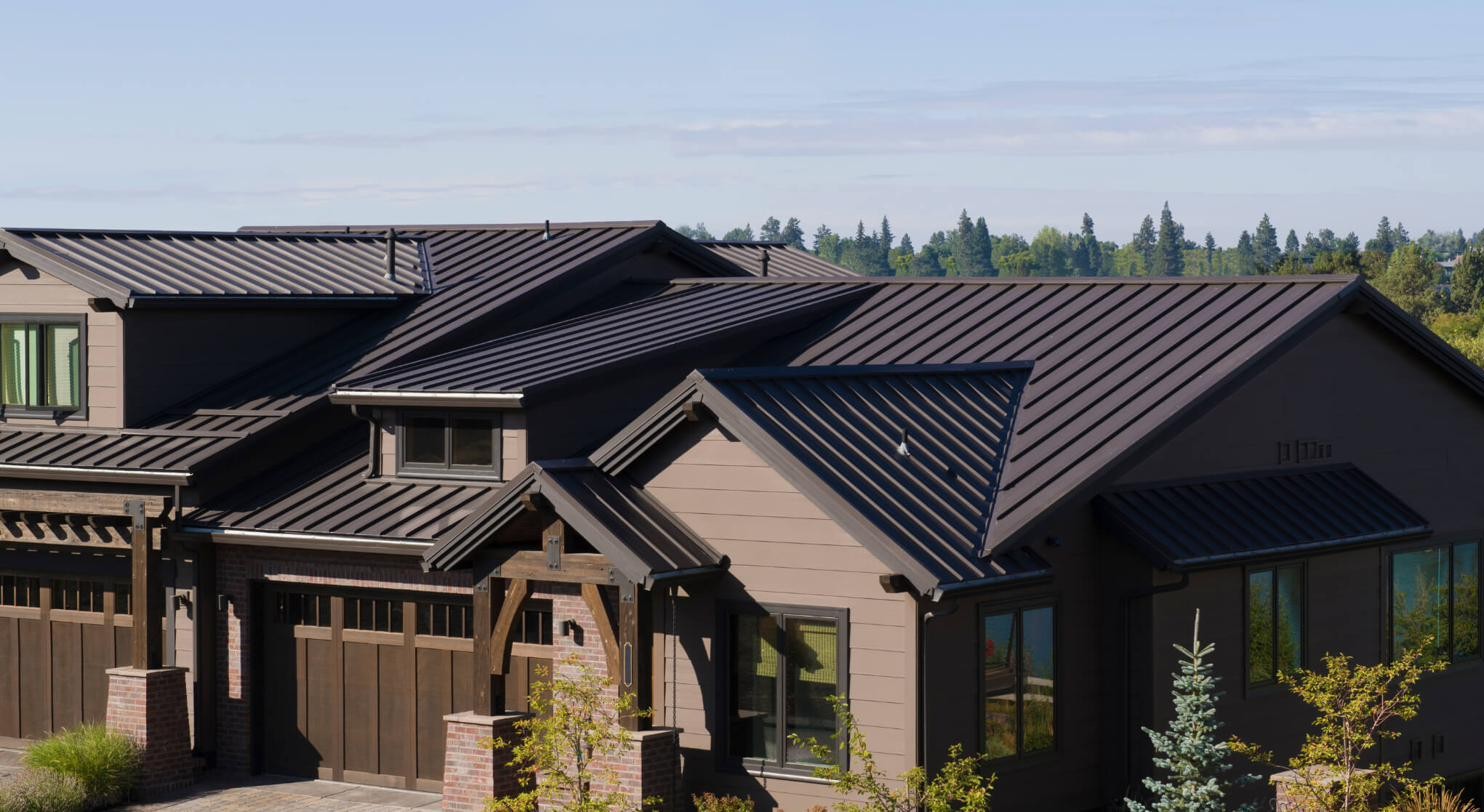Metal roof
