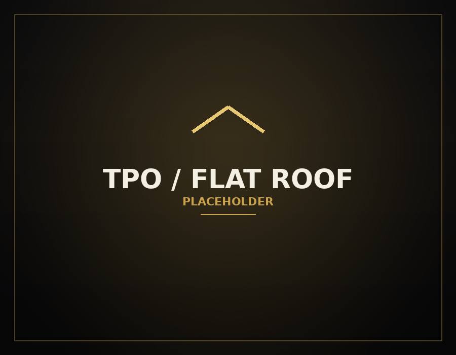 TPO and flat roofing in Oregon